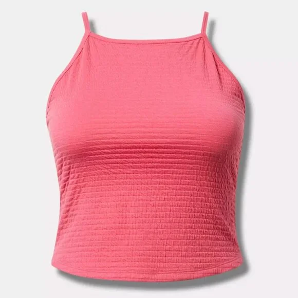 Torrid - Goddess Neck Crop Tank - Picture 4 of 4